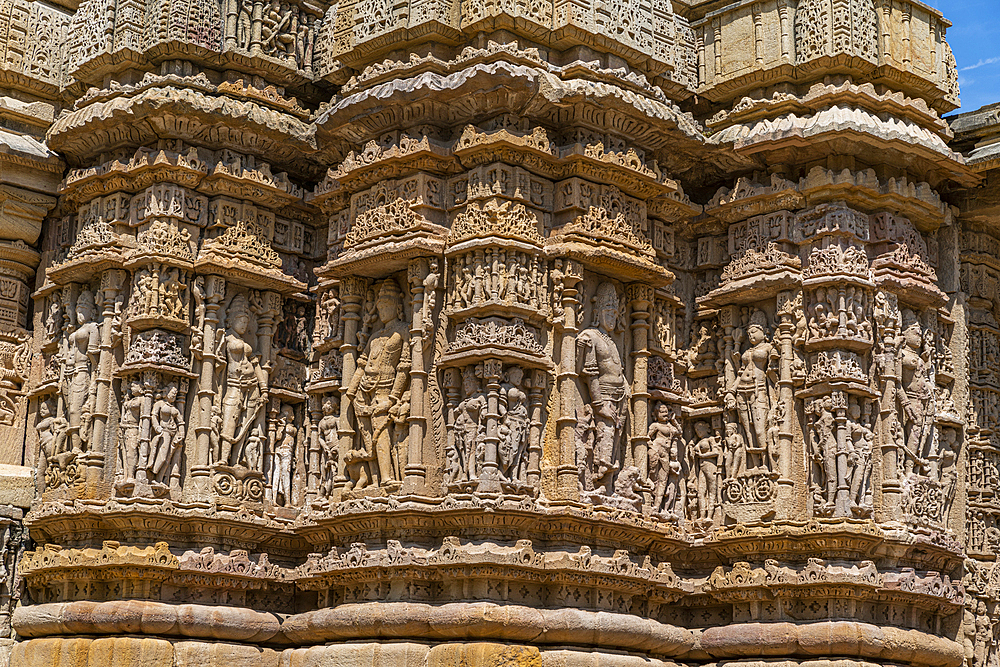 Sun Temple, Modhera, Gujarat, India, Asia