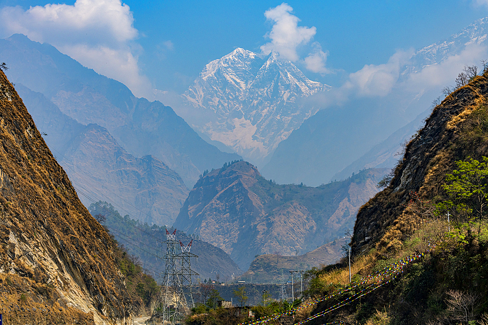 Mount Annapurna, 8091m, Gandaki Province, Himalayas, Nepal, Asia