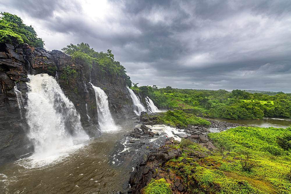 Roaring Boali Falls (Chutes de Boali), Central African Republic, Africa