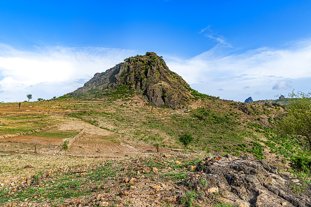 Lunar landscape, Rhumsiki, Mandara mountains, Far North province, Cameroon, Africa