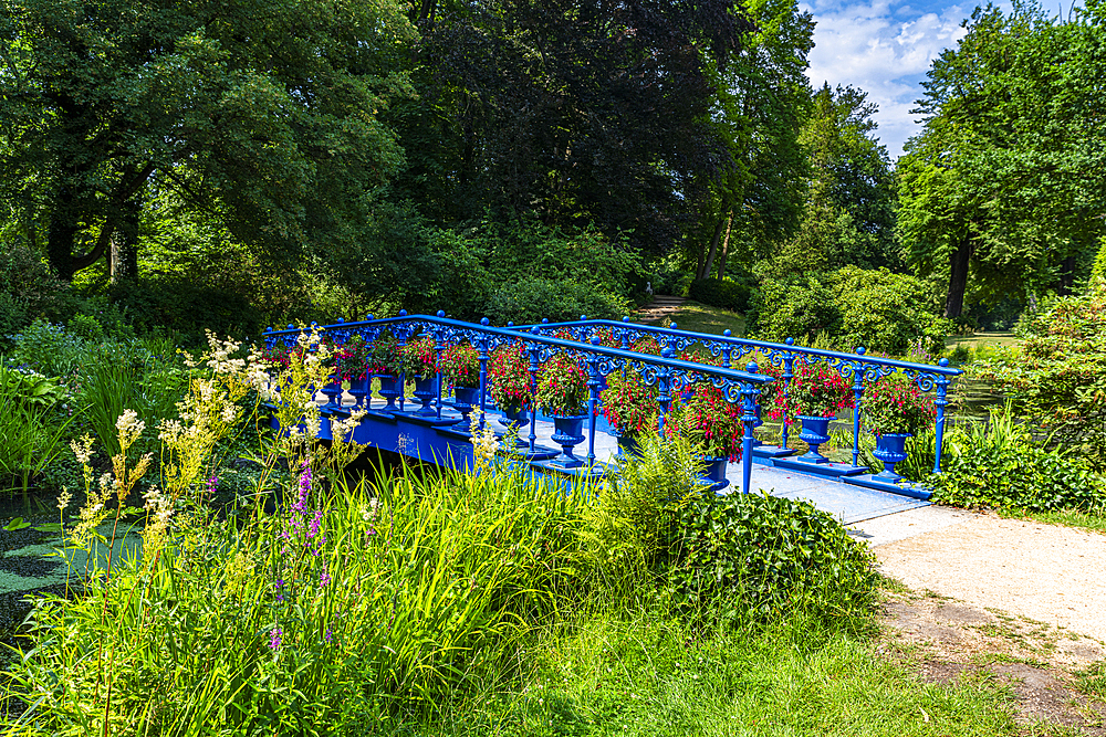 Muskau (Muskauer) Park, UNESCO World Heritage Site, Bad Muskau, Saxony, Germany, Europe