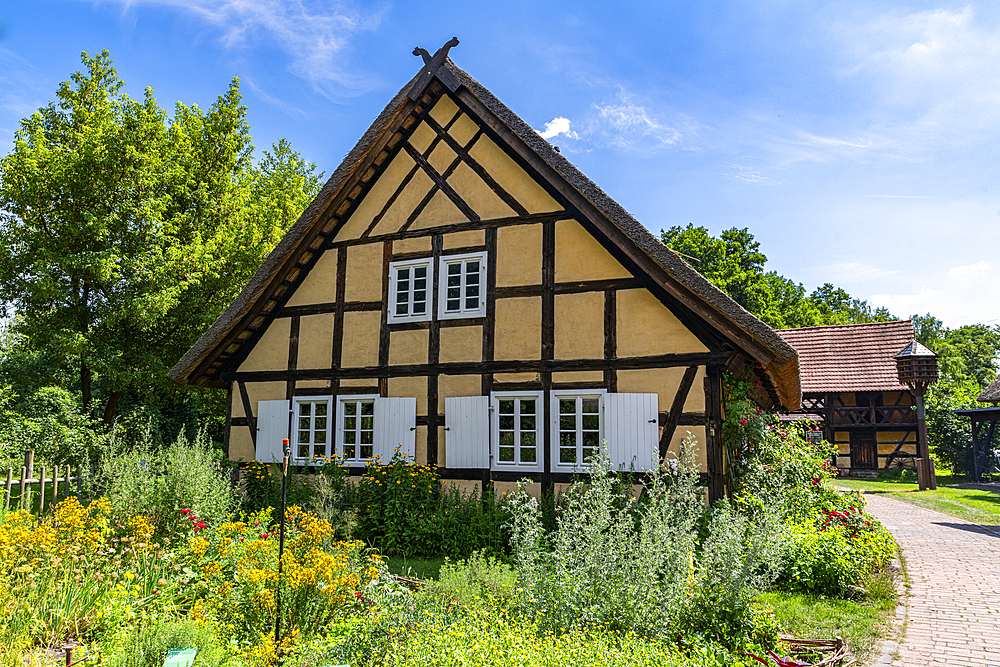 Open Air Museum in Lehde, UNESCO Biosphere Reserve, Spree Forest, Brandenburg, Germany, Europe