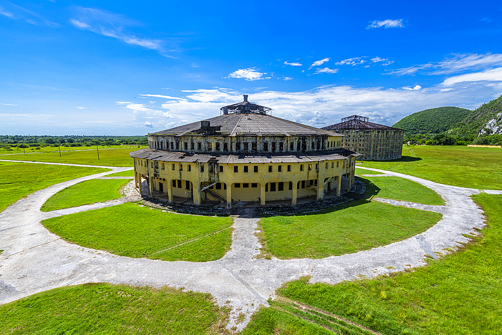 Presidio Modelo, model prison with panopticon design, Isla de la Juventud (Isle of Youth), Cuba, West Indies, Central America