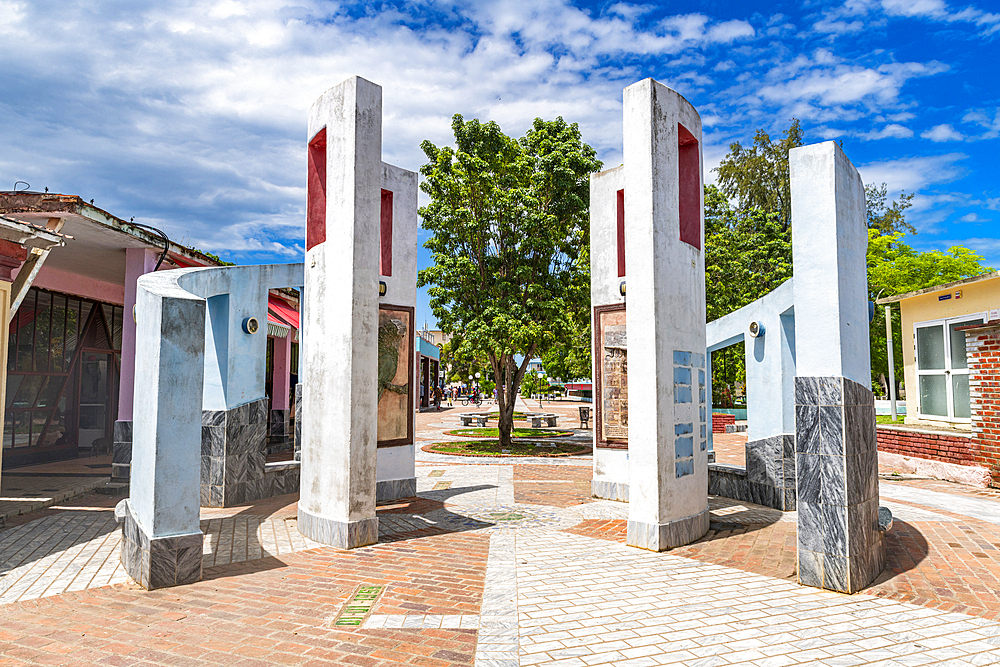 Colonial center of Nueva Gerona, Isla de la Juventud (Isle of Youth), Cuba, West Indies, Central America