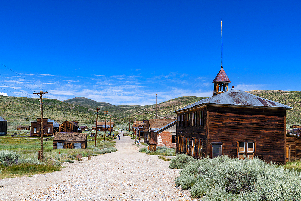 Ghost town of Bodie, Sierra Nevada mountain range, California, United States of America, North America