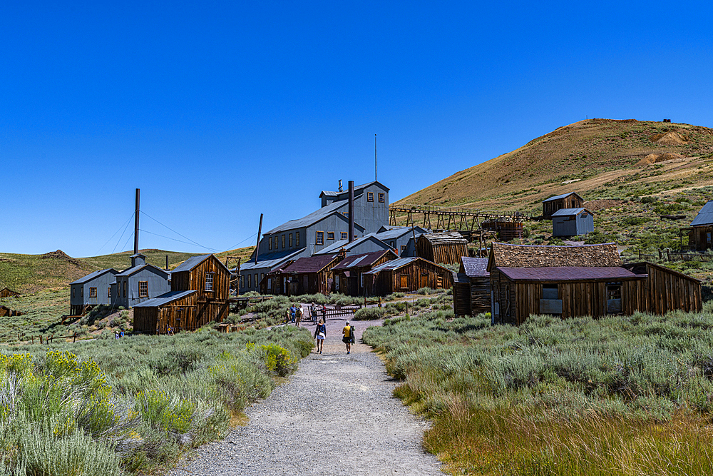 Ghost town of Bodie, Sierra Nevada mountain range, California, United States of America, North America