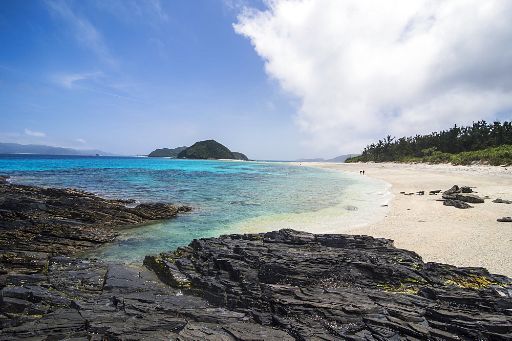 Furuzamami Beach, Zamami Island, Kerama Islands, Okinawa, Japan, Asia