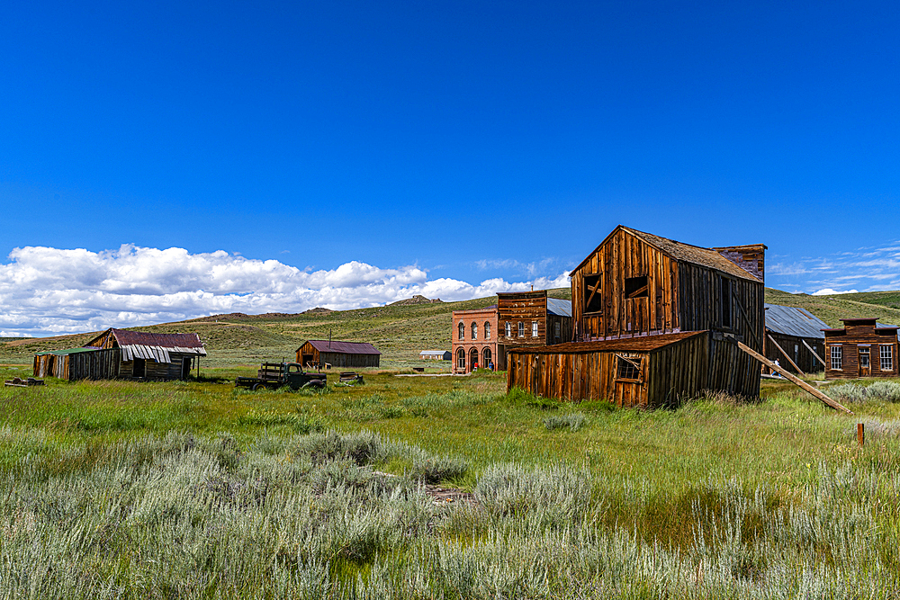 Ghost town of Bodie, Sierra Nevada mountain range, California, United States of America, North America