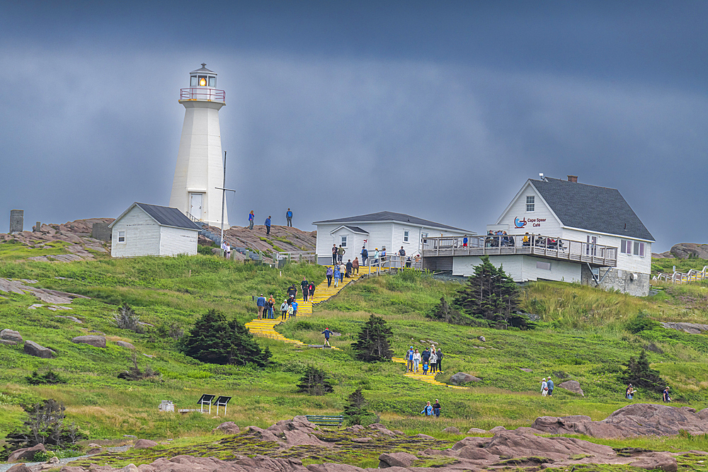 Cape Spear Lighthouse National Historic Site, Newfoundland, Canada, North America