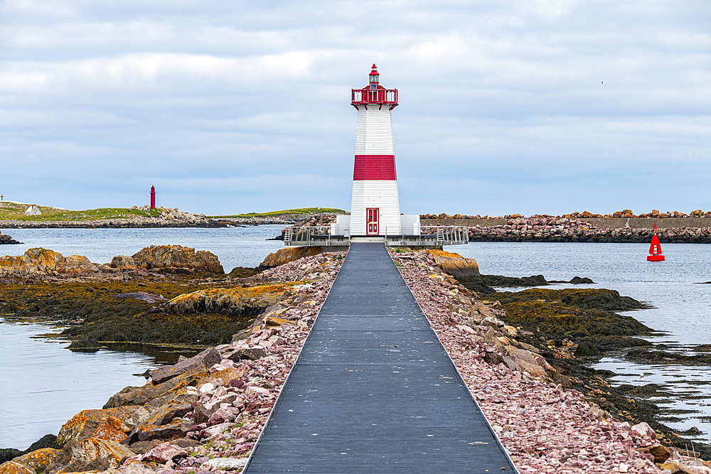 Lighthouse of St. Pierre, Territorial Collectivity of Saint-Pierre and Miquelon, Overseas Collectivity of France, North America