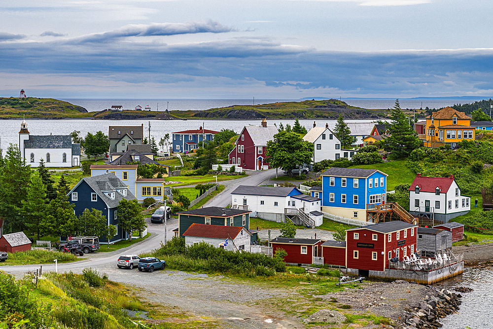 Historic town of Trinity, Bonavista Peninsula, Newfoundland, Canada, North America