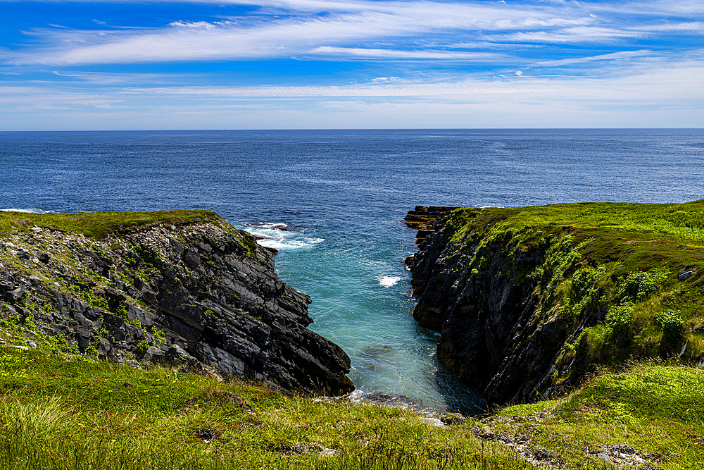 Mistaken Point, UNESCO World Heritage Site, Avalon Peninsula, Newfoundland, Canada, North America