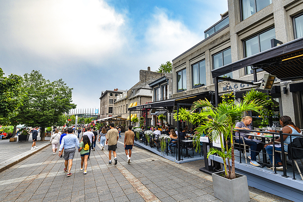 Old town of Montreal, Quebec, Canada, North America