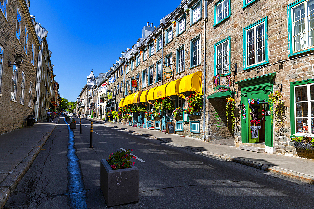 Old town, UNESCO World Heritage Site, Quebec City, Quebec, Canada, North America