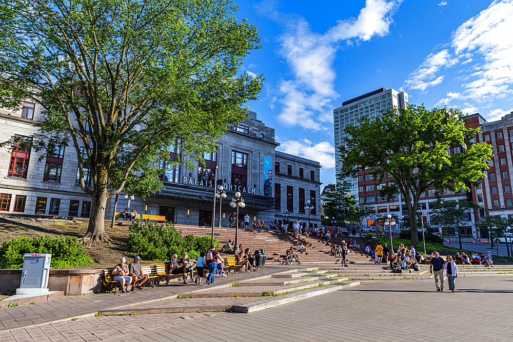 Old town of Quebec City, Quebec, Canada, North America