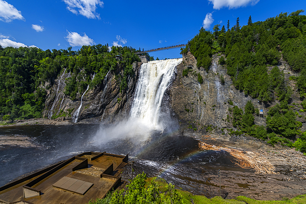 Montmorency Falls, Quebec, Canada, North America