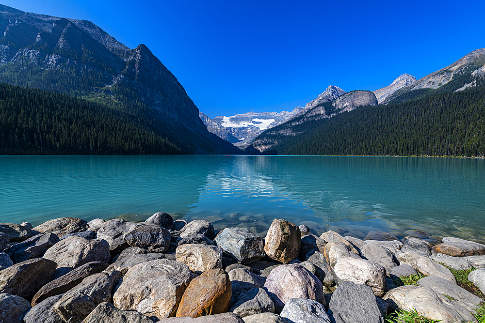 Lake Louise, Banff National Park, UNESCO World Heritage Site, Alberta, Rocky Mountains, Canada, North America