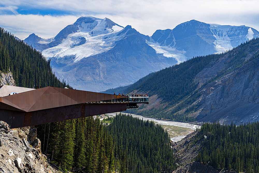 Columbia Icefield Skywalk, Glacier Parkway, Alberta, Canada, North America