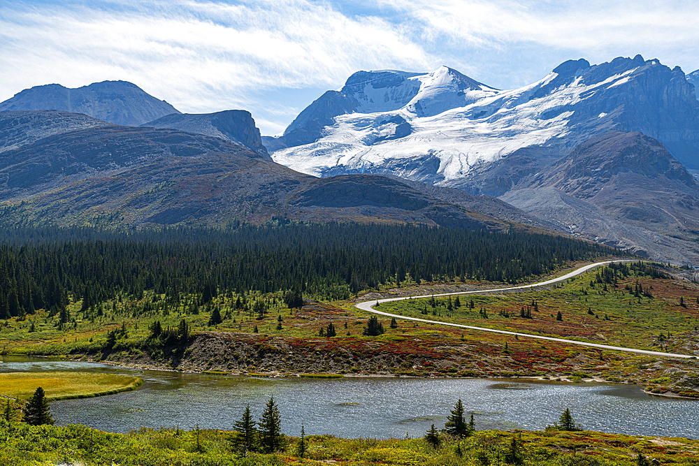 Columbia Icefield, Glacier Parkway, Alberta, Canada, North America