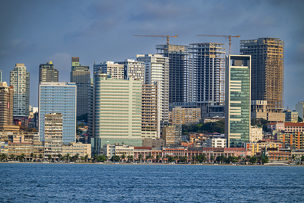 Skyline of Luanda, Angola, Africa