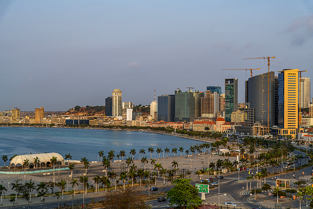 Skyline of Luanda, Angola, Africa