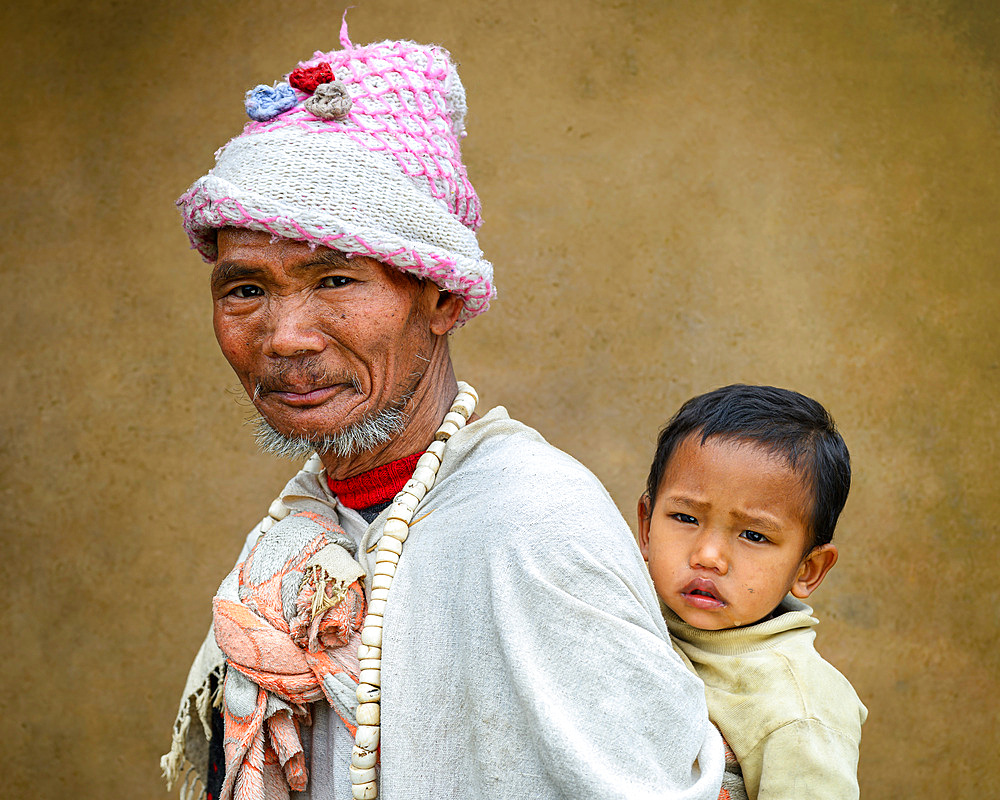 Nyishi Tribal people, Ziro Valley, Arunachal Pradesh, India, Asia