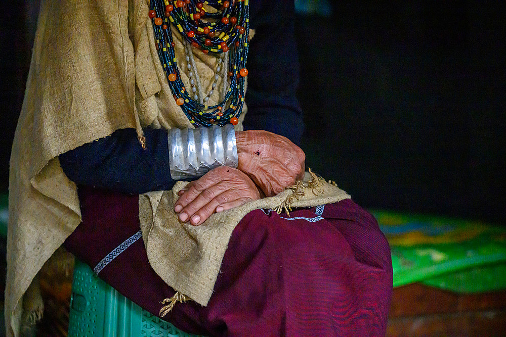 Apatani Tribal people, Ziro Valley, Arunachal Pradesh, India, Asia