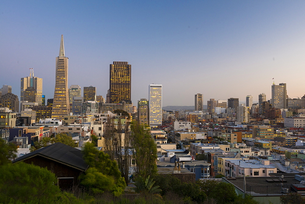 TransAmerica Pyramid, San Francisco, California, United States of America, North America