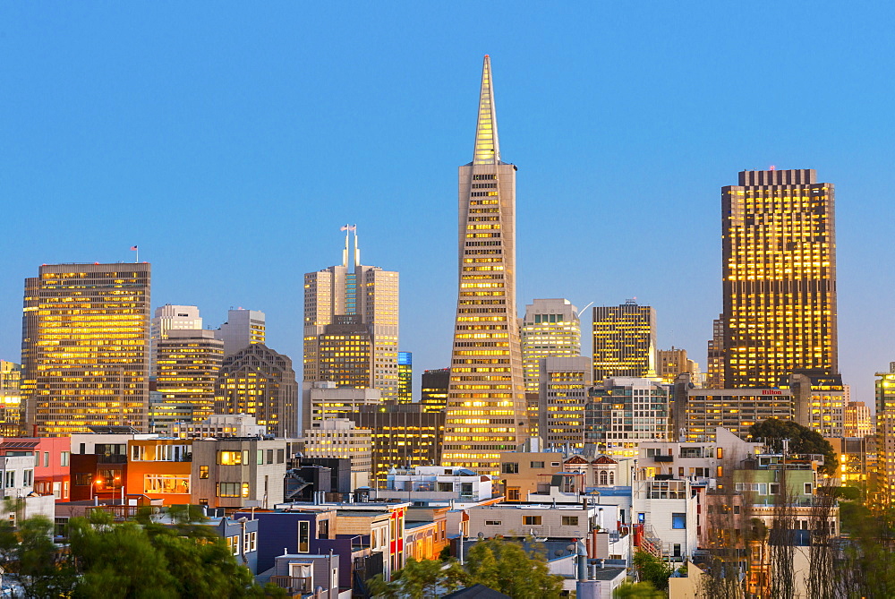 TransAmerica Pyramid, San Francisco, California, United States of America, North America