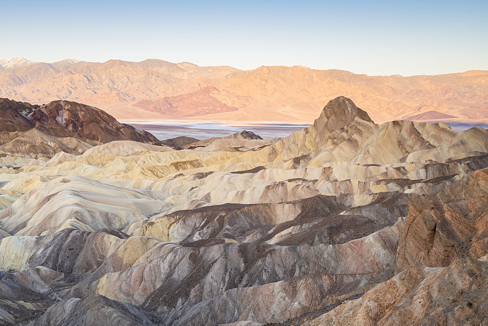 Zabriskie Point in Death Valley National Park, California, United States of America, North America