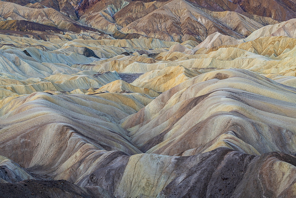 Zabriskie Point in Death Valley National Park, California, United States of America, North America