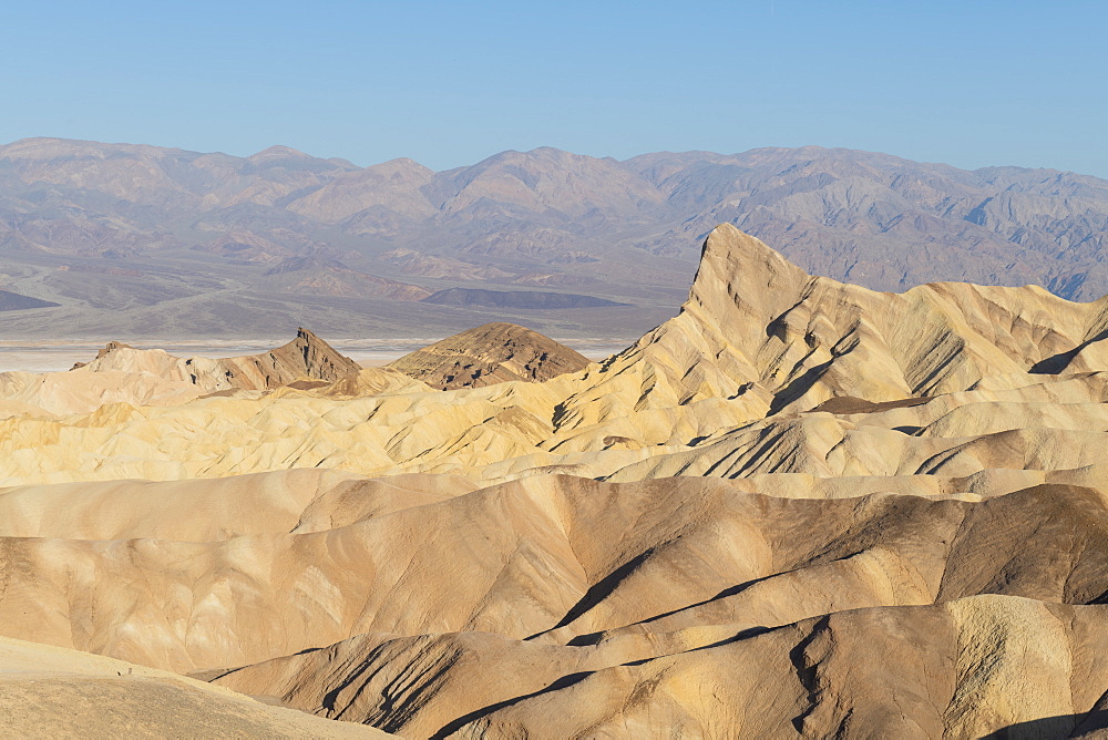 Zabriskie Point in Death Valley National Park, California, United States of America, North America