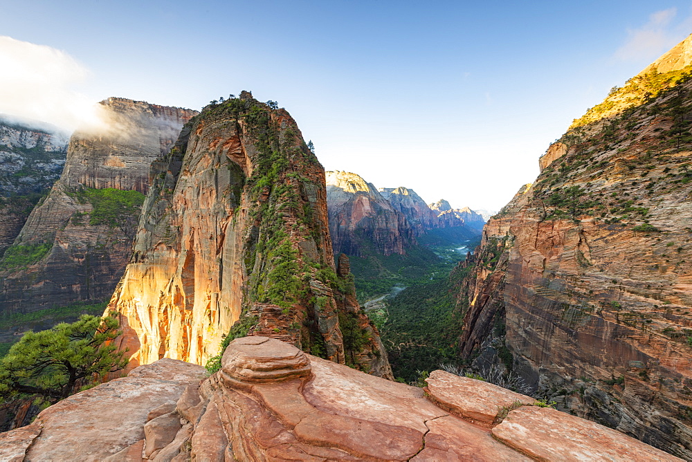 Angels Landing, Zion National Park, Utah, United States of America, North America