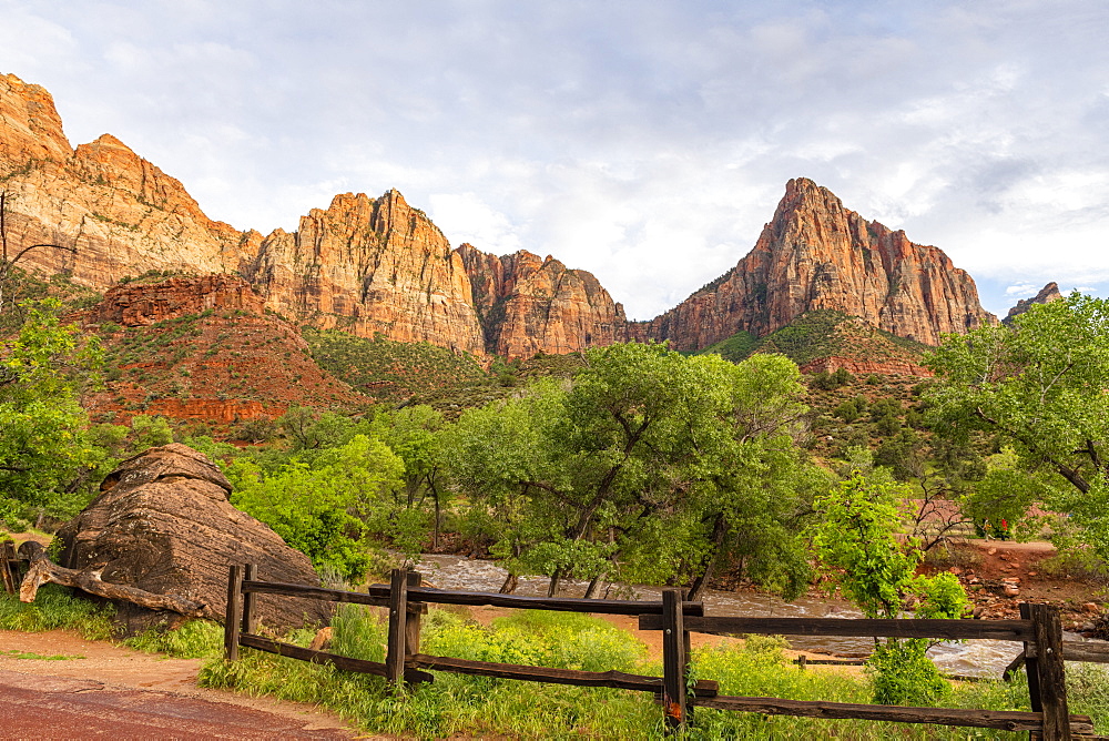 Zion Canyon, Utah, United States of America, North America