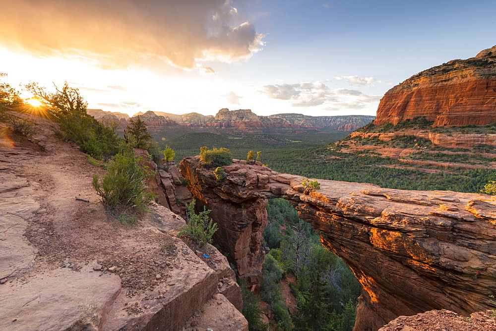 Devils Bridge, Sedona, Arizona, United States of America, North America