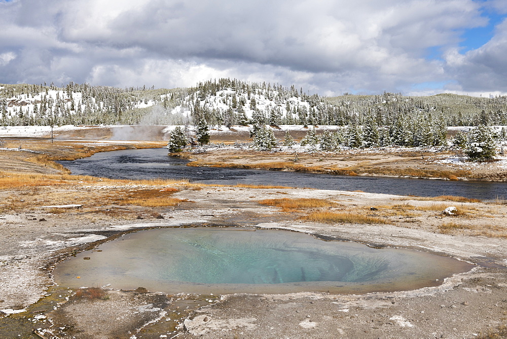 Yellowstone National Park, UNESCO World Heritage Site, Wyoming, United States of America, North America