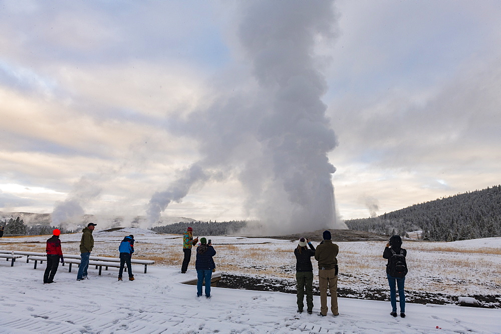 Yellowstone National Park, UNESCO World Heritage Site, Wyoming, United States of America, North America