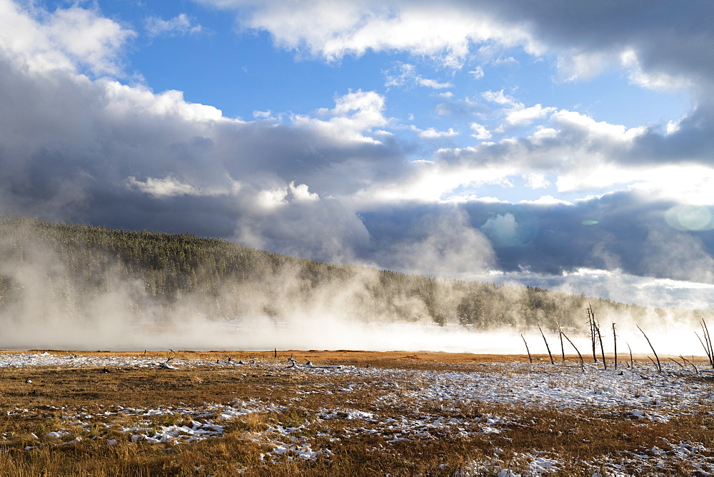 Yellowstone National Park, UNESCO World Heritage Site, Wyoming, United States of America, North America