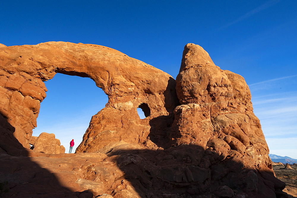 Windows Arches, Arches National Park, Moab, Utah, United States of America, North America