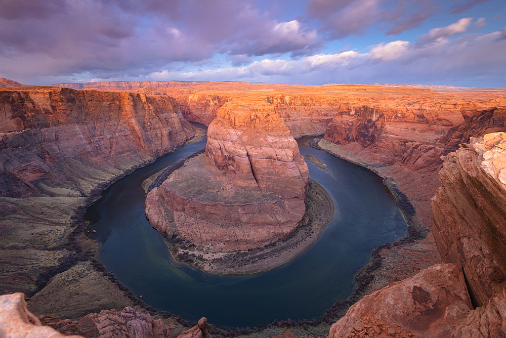 Horseshoe Bend on the Colorado River, Page, Arizona, United States of America, North America