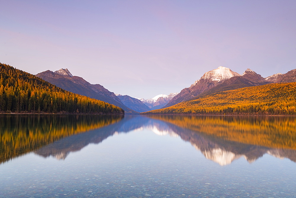 Bowman Lake, Glacier National Park, Montana, United States of America, North America