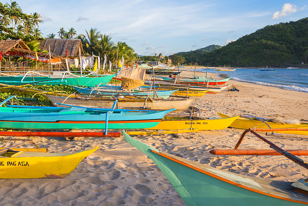 Nacpan Beach, El Nido, Palawan, Mimaropa, Philippines, Southeast Asia, Asia