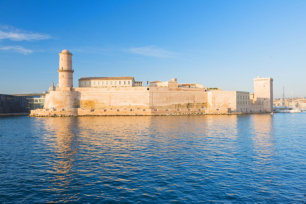 Fort Saint Jean, Marseille, Bouches du Rhone, Provence, Provence-Alpes-Cote d'Azur, France, Mediterranean, Europe