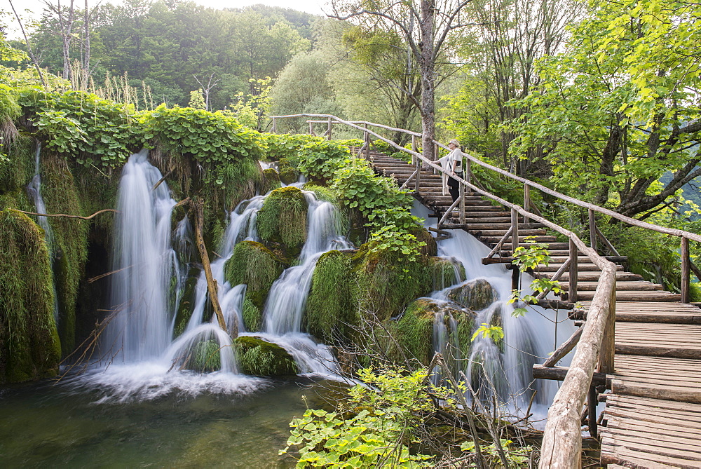 Plitvice Lakes National Park, UNESCO World Heritage Site, Croatia, Europe