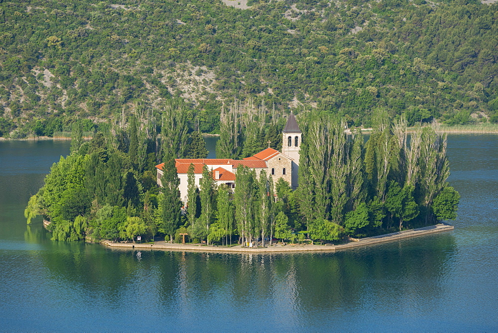 Visovac Monastery, Croatia, Europe