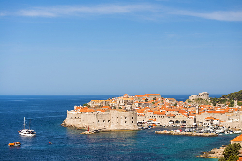 Dubrovnik Old town, UNESCO World Heritage Site, Dubrovnik, Croatia, Europe