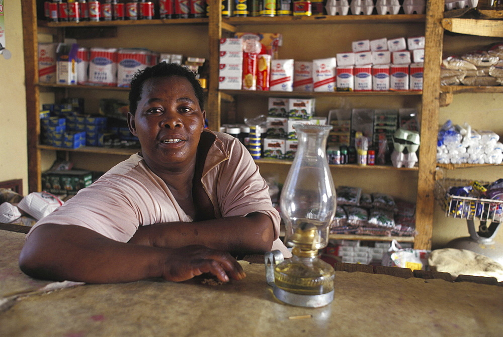 Local spasi shop, south africa. Eastern cape, seymour. Village local corner shop