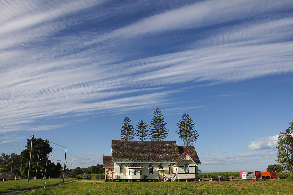 Church in the farmlands of New South Wales, Australia, Pacific