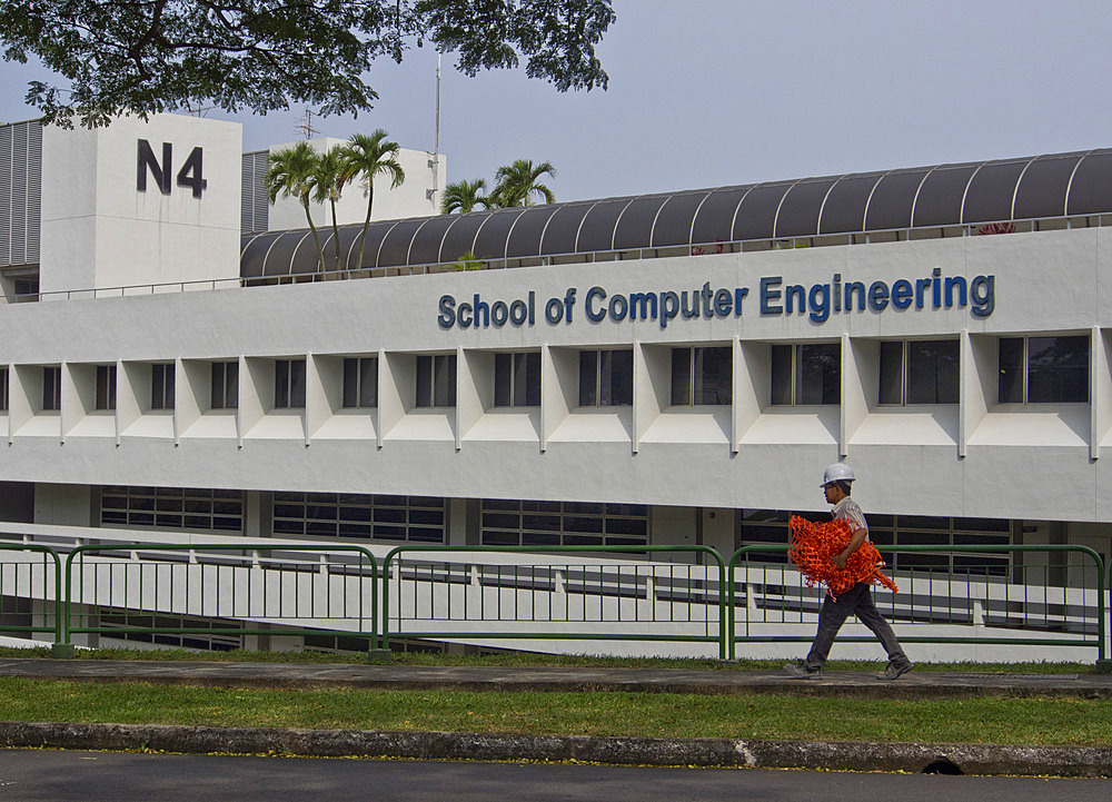 The school of computer engineering at the National University  of Singapore (NUS), Singapore, Southeast Asia, Asia