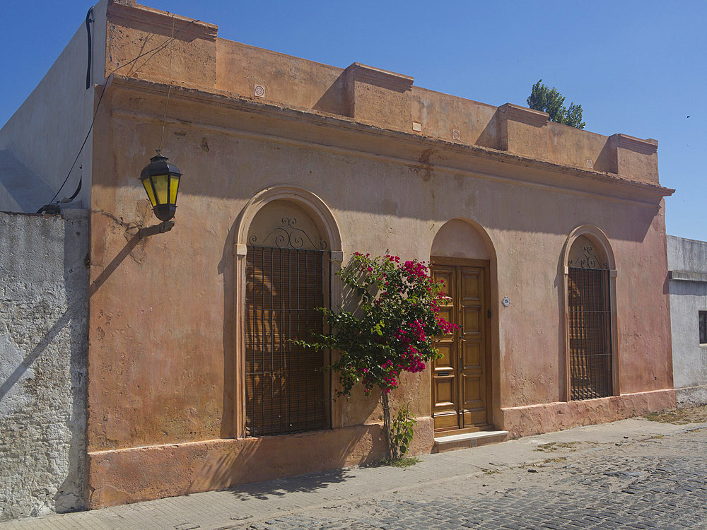 The old colonial town of Colonia in Uruguay, South America